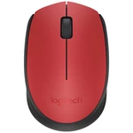 Logitech M171 #####Kabellose Maus bezdrôtový optická červená, čierna 3 null 1000 dpi