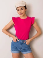 RUE PARIS Ladies Fuchsia Blouse