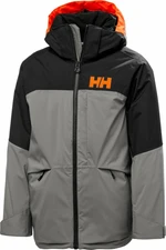 Helly Hansen Juniors Summit Ski Jacket Concrete 164/14 Skijacke