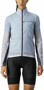 Castelli Squadra Stretch W Jacket Silver Gray/Dark Gray M Kabát