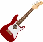 Fender Fullerton Strat Uke Candy Apple Red Ukulélé concert