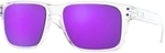 Oakley Holbrook XS 90071053 Polished Clear/Prizm Violet Occhiali lifestyle