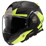 Výklopná moto přilba LS2 FF901 Advant X Oblivion Matt Black H-V P/J  XXL (63-64)