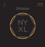 D'Addario NYXL1046-3P Struny pre elektrickú gitaru