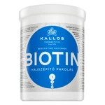 Kallos Biotin Beautifying Hair Mask maska wzmacniająca do włosów osłabionych 1000 ml