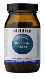 VIRIDIAN Rhodiola Rosea 90 kapsúl