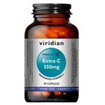 VIRIDIAN Nutrition Extra C 550 mg 90 kapsúl