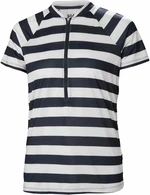 Helly Hansen Women's Siren 1/2 Zip Camicia Navy Stripe L