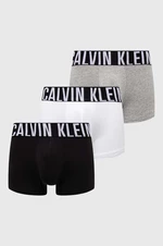 Boxerky Calvin Klein Underwear 3-pak pánske, biela farba, 000NB3608A