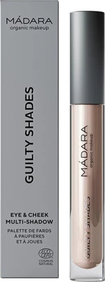 MÁDARA Viacúčelové tiene na oči a tváre Guilty Shades (Eye & Cheek Multi-shadow) 4 ml 62 Frost