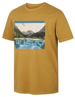 Husky  Tee Lake M mustard, XXXL Pánske bavlnené tričko