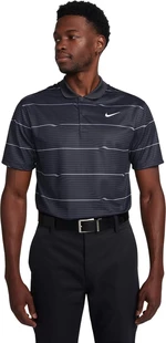 Nike Dri-Fit Victory Ripple Mens Polo Black/Dark Smoke Grey/White 2XL Polo košeľa