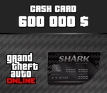 Grand Theft Auto Online - $600,000 Bull Shark Cash Card PC Activation Code US