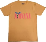 Nirvana Camiseta de manga corta In Utero Angel Naranja XL