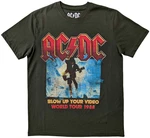 AC/DC Maglietta Blow Up Your Video Unisex Green XL