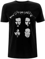 Metallica T-shirt 4 Faces Black S