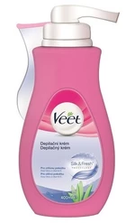 VEET Silk&Fresh Depilačný krém pre citlivú pokožku 400 ml