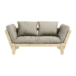 Sofa rozkładana Karup Design Beat Natural Clear/Linen Beige