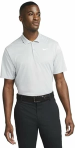 Nike Dri-Fit Victory Mens Golf Polo Light Grey/White XL Polo košeľa