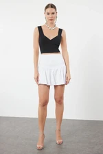 Trendyol White Woven Poplin Balloon Skirt