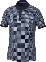 Galvin Green Mate Mens Polo Shirt Cool Grey/Navy M Chemise polo