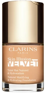 Clarins Matujúci make-up Skin Illusion Velvet ( Natura l Matifying & Hydrating Foundation) 30 ml 107C