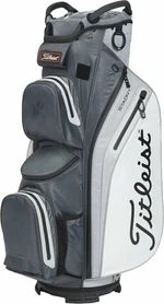 Titleist Cart 14 StaDry Charcoal/Grey/White Borsa da golf Cart Bag