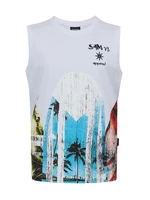 White boys' tank top SAM 73 Julius