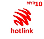 Hotlink 10 MYR Mobile Gift Card MY