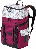 Meatfly Scintilla Backpack Blossom White/Burgundy 26 L Sac à dos