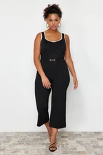 Trendyol Curve Black Bodycon Knitwear Blouse