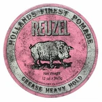 Reuzel Holland's Finest Pomade Pink Grease Heavy Hold pomáda na vlasy pre silnú fixáciu 340 g