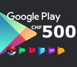 Google Play CHF 500 CH Gift Card