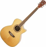 Washburn WG7SCE-A-U Natural Chitară electro-acustică Jumbo