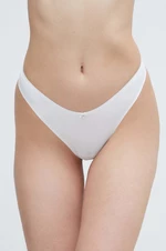 Tanga women'secret FEMININE MICRO bílá barva, 8327302