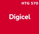 Digicel 570 HTG Mobile Top-up HT