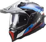 LS2 MX701 Explorer Carbon Frontier Black/Blue L Prilba