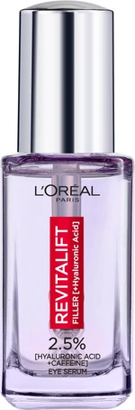 L'Oréal Paris Očné sérum s 2,5% kyselinou hyaluronovou Revitalift Filler 20 ml