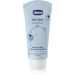 Chicco Natural Sensation Baby pleťový krém pro děti od narození 0+ 50 ml