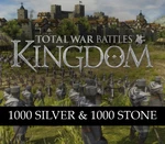 Total War Battles: KINGDOM – 1000 Silver & 1000 Stone CD Key