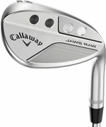 Callaway JAWS RAW Chrome Full Face Grooves Steel Kij golfowy - wedge Prawa ręka 60° 10° Stal Wedge Flex