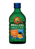 MÖLLERS Omega 3 rybí olej ovocná príchuť 250 ml