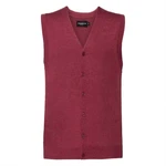 Men's Sleeveless Cardigan, Neckline V R719M 50/50 50% Cotton 50% Acrylic CottonBlend TM weave 12 275g