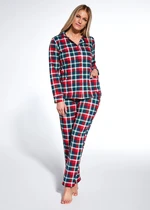 Women's pyjamas Cornette 482/369 Roxy S-2XL navy blue-red