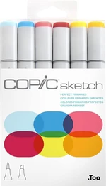 Copic Sketch Recambio de tinta Perfect Primaries 6 pcs