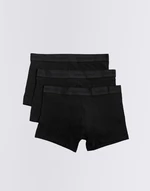 Organic Basics Core Boxers 3-Pack Black / Black / Black XL