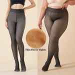 2023 New 115KG Warm Tights Plus Size Sexy Pantyhose Women Fake Stockings Panty Skin Effect Thick Translucent Tights Leggings