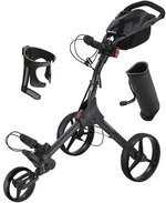 Big Max IQ+ Deluxe SET Black/Black/Black Chariot de golf manuel