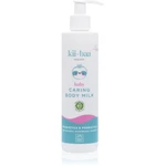 kii-baa® organic Baby Caring Body Milk pečující tělové mléko s probiotiky a prebiotiky pro děti od narození 250 ml