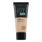 Maybelline Fit Me! Foundation Matte + Poreless tekutý make-up so zmatňujúcim účinkom 128 Warm Nude 30 ml